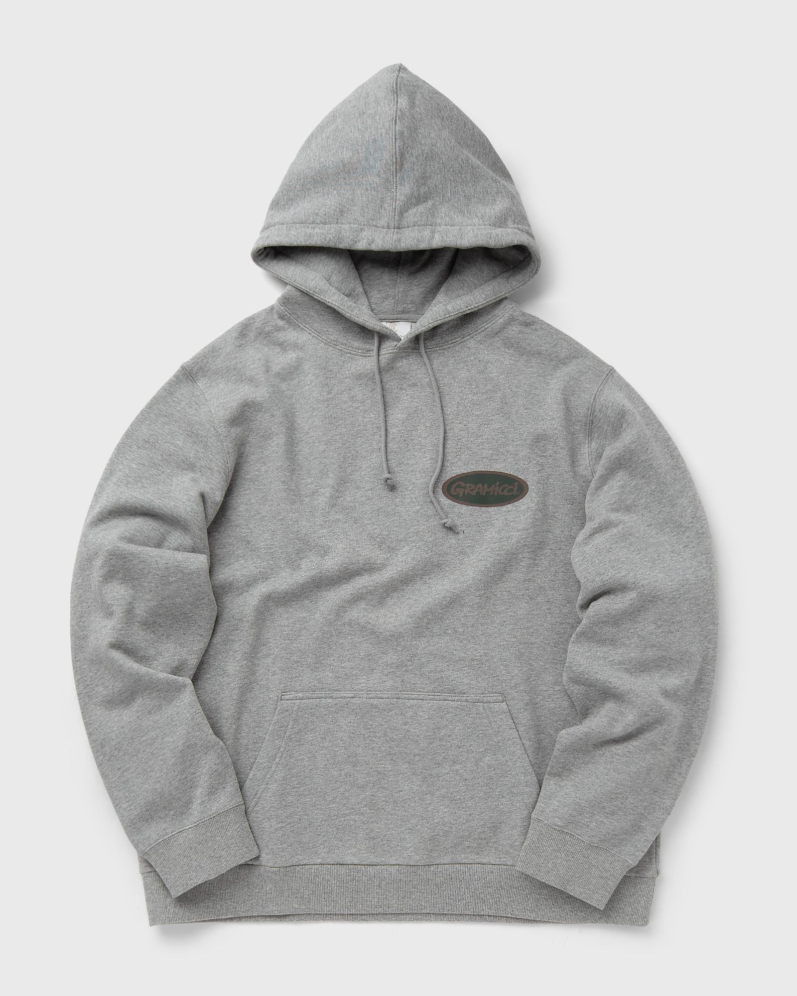 GRAMICCI OVAL HOODED SWEATSHIRT men Hoodies grey in Größe:L von Gramicci