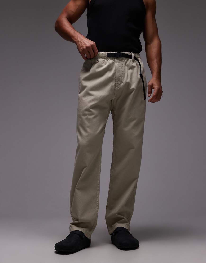 Gramicci - G-plant - Schmal zulaufende Hose in Beige-Neutral von Gramicci