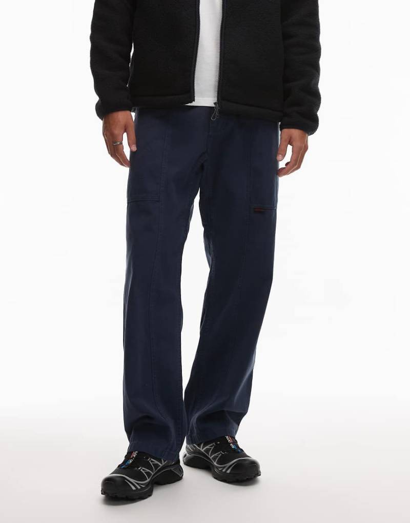 Gramicci - Gadget - Locker geschnittene Hose in Marineblau von Gramicci