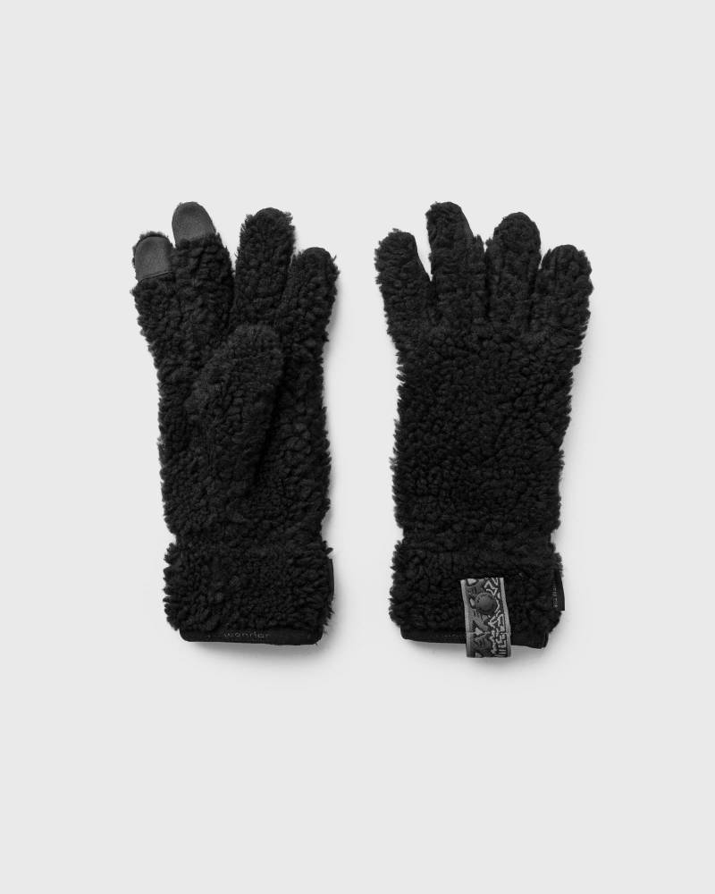Gramicci JQ TAPE FLEECE GLOVE men Gloves black in Größe:ONE SIZE von Gramicci