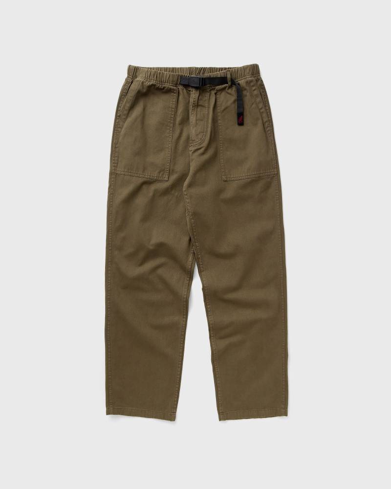 Gramicci LOOSE TAPERED RIDGE PANT men Casual Pants green in Größe:S von Gramicci