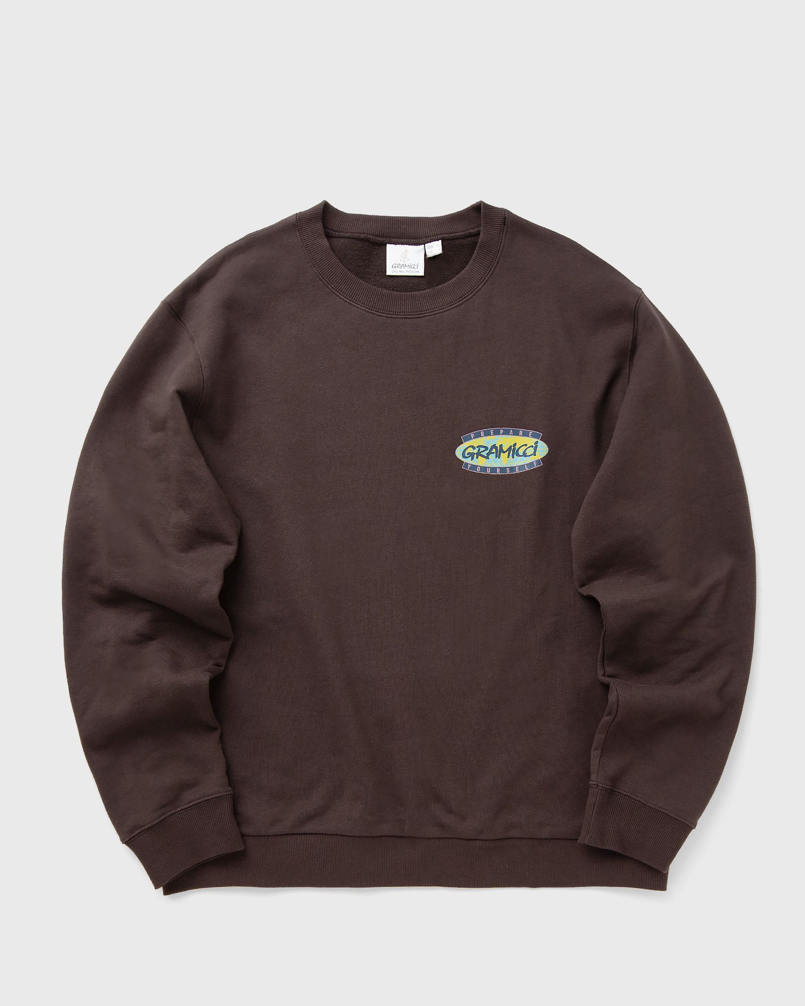 Gramicci PREPARE YOURSELF SWEATSHIRT men Sweatshirts brown in Größe:L Gramicci PREPARE YOURSELF SWEATSHIRT men Sweatshirts brown in Größe:L von Gramicci