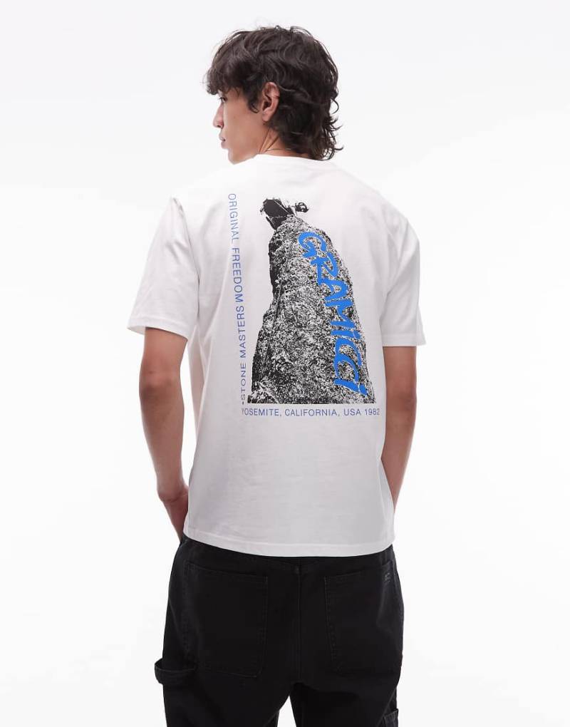 Gramicci - Stonemasters - T-Shirt in Weiß von Gramicci