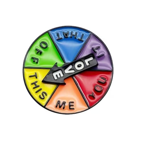 2 Stück Spinnings Pfeile Pins Cool Revers Broschen Rucksack Zubehör Mode Abzeichen Geeignet für alle Anlässe Hutnadeln, Einheitsgröße, Wie beschrieben von Gramigg