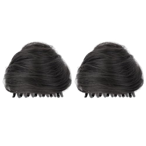 Brötchen für Damen, Tänzerin, Cosplay, Ohren, Frisur, Schwarzbraun, Kopfbedeckung, Ballett, Tanz, Cosplay-Zubehör Brötchen für Damen, Tänzerin, Cosplay, Ohren, Frisur, Schwarzbraun, Kopfbedeckung, Ballett, Tanz, Cosplay-Zubehör von Gramigg