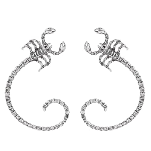 Edgy Ear Cuff Verstellbare Ohrringe Clip Piercing Ohrringe Gothic Punk Ohrschmuck für Damen Herren von Gramigg