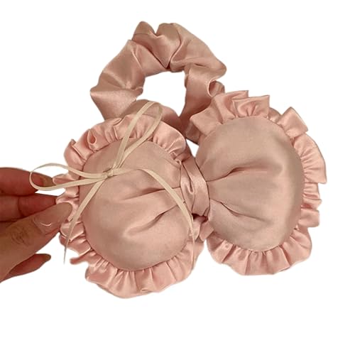 Elegante Haargummis in Herz-/Schleifenform, elastisches Haarseil, elastisch, für Mädchen, Zöpfe halten Vorrat von Gramigg