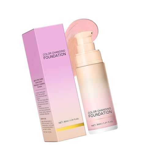 Farbwechsel Fundiertes Flüssiges Basis Make Up Vollbedeckung Concealer Häute Falten & Linien Frauen Mädchen Farbwechseln Flüssiger Basis Make Up Änderung Ihres Hauttones Farbwechsel Fundiertes Flüssiges Basis Make Up Vollbedeckung Concealer Häute Falten & Linien Frauen Mädchen Farbwechseln Flüssiger Basis Make Up Änderung Ihres Hauttones von Gramigg