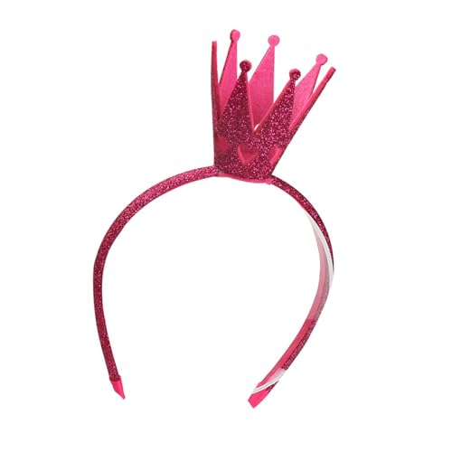 Festival Gold Powder Crowns Haarband für Geburtstag und Weihnachtsfeier, glitzerndes Kronenstück, Haarschmuck für Mädchen und Frauen von Gramigg