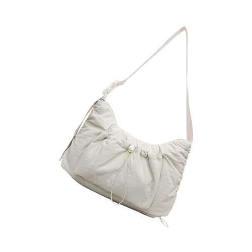 Frauen Draw String Umhängetasche Schülern School Plissee Crossbody Großkapazität Messenger Für Alltägliche Frauen Große Kapazität Schulter Draw String Crossbody Messenger von Gramigg