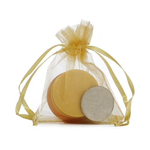 Friendly Fruit Cultivation Sleeves Ventilated Drawstring Closure Practical Polyester Gardening Supplies Practical Polyester Fruit Breeding Bags, gold, One Size von Gramigg