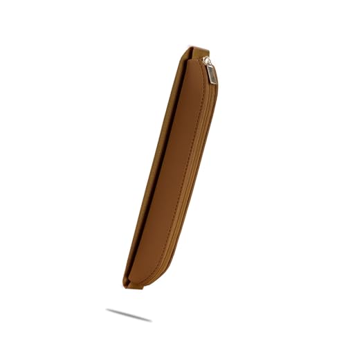 Gramigg Federmäppchen aus PU-Leder mit verstellbarem Gummiband, Notizbuch-Federmäppchen für Planer, Ordner, Bücher, Reisetasche, braun Gramigg Federmäppchen aus PU-Leder mit verstellbarem Gummiband, Notizbuch-Federmäppchen für Planer, Ordner, Bücher, Reisetasche, braun von Gramigg