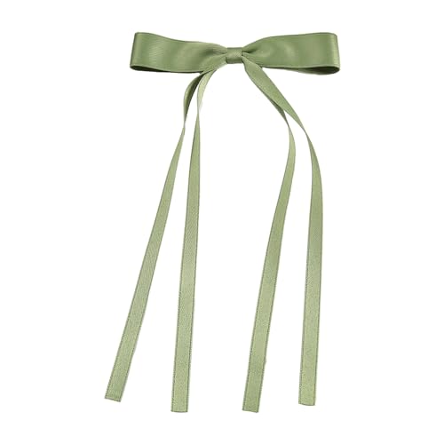 Gramigg Haarspangen mit Schleife, süße Damen-Haarnadel, lange Haarspangen, einfarbig, Kopfbedeckung, Mädchen, Haarschmuck, Schleife, Haarspange Gramigg Haarspangen mit Schleife, süße Damen-Haarnadel, lange Haarspangen, einfarbig, Kopfbedeckung, Mädchen, Haarschmuck, Schleife, Haarspange von Gramigg