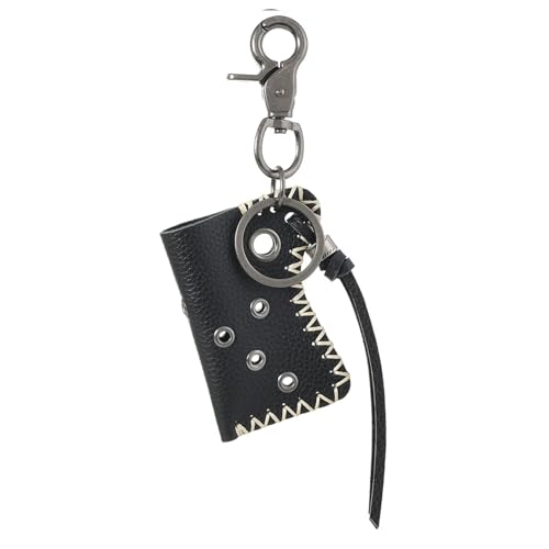 Gramigg Handgefertigter Leder Leichter Schlüsselhalter Retro Designs Lederschlüsselkette Mit Schutzheller Für Modeliebhaber von Gramigg