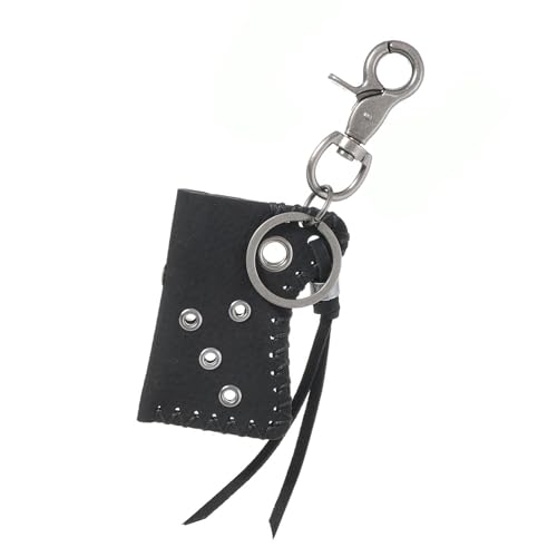 Gramigg Handgefertigter Leder Leichter Schlüsselhalter Retro Designs Lederschlüsselkette Mit Schutzheller Für Modeliebhaber von Gramigg
