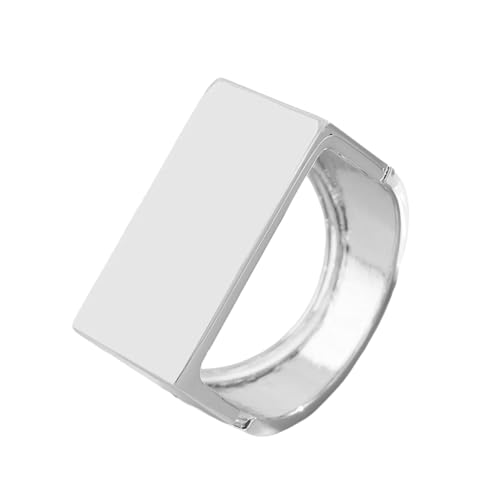 Gramigg Metall Weitmanschaumen Armreif Modisches Armband Einzigartige Geometrische Armband/Fingerringe Unisex Accessoire Für Partys Verschleiß von Gramigg