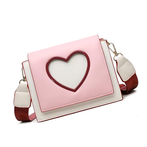 Gramigg Modeklappe Designs Herz Kleines Crossbody Bag PU Lederumhängern Taschen Satchel Geldbörse Bürohandtasche Für Frauen Und Mädchen Single Oft Tasche Gramigg Modeklappe Designs Herz Kleines Crossbody Bag PU Lederumhängern Taschen Satchel Geldbörse Bürohandtasche Für Frauen Und Mädchen Single Oft Tasche von Gramigg