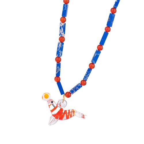 Gramigg Multifunktionale Fisch-Halskette, verstellbare Kette, Halskette, eleganter Anhänger, Legierung, Textur, geeignet für den täglichen Gebrauch auf Partys, Einheitsgröße, Wie beschrieben, Wie von Gramigg