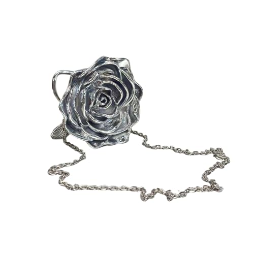 Gramigg Stylische Acrylhandtasche Mit Blumendetail Umhängetasche Crossbody Geldbörse Armbandtasche Für Besondere Anlässe Blumenhandtasche von Gramigg