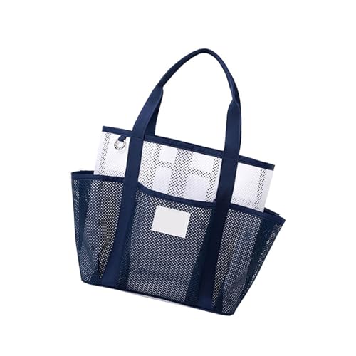 Gramigg Stylish Beach Bag Polyester Handtasche Hollow Out Design Großer Kapazitätsnetzwaschsäcke Für Picknick von Gramigg