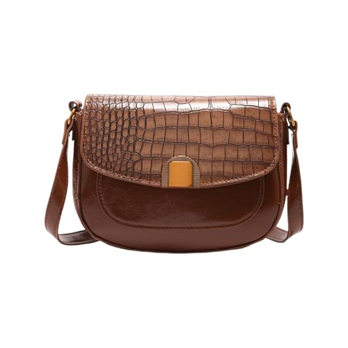 Gramigg Stylish Stone Textur PU Unterarm Achselhöhlen Achselbeutel Leichte Umhängetaschen Lässig Lässige Satchel Mehrzweckfächer Reisefreundlichkeit von Gramigg