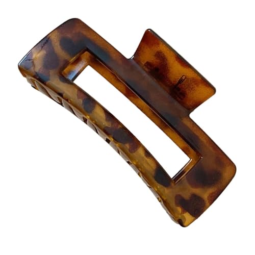 Haarklammer mit Leopardenmuster, große Haarklammer, einzigartige Verzierung, Haarnadel, modisch, einzigartige Verzierung von Gramigg