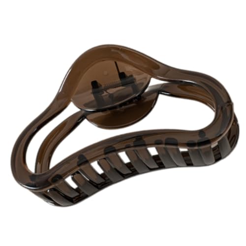 Jelly Haarklammer für Damen, durchscheinende Farbe, starke Haarklammer, Haarstyling-Werkzeug von Gramigg