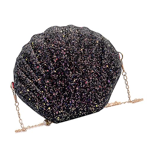 Kreative Pailletten Shell Umhängetasche Damen Crossbody Taschen Casual Satchel Purse Verleiht Jedem Outfit Girls Glitzern Einen Hauch Von Mode. von Gramigg