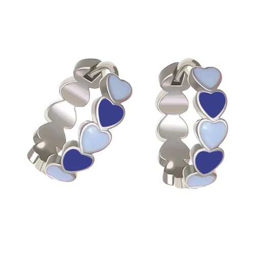 Mode Herzohrringe Einzigartige Liebesform Ohrschnallen Trendige Frauen Mädchen Schmuck Accessoire Für Partys Und Event Everyday Ohrringe von Gramigg