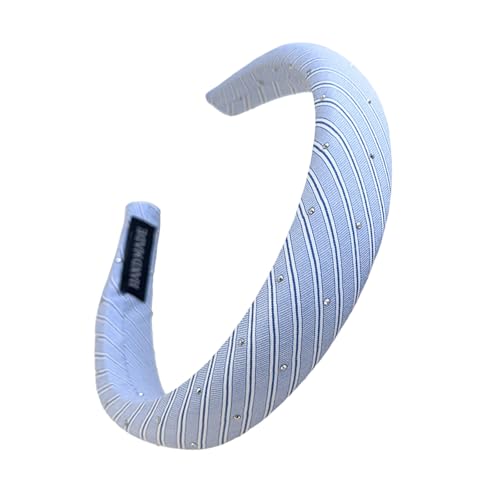 Modernes Haarband, gestreiftes Design, gepolsterter Stoff, Kopfbedeckung, Haarschmuck für den täglichen Gebrauch, Haarstyling von Gramigg