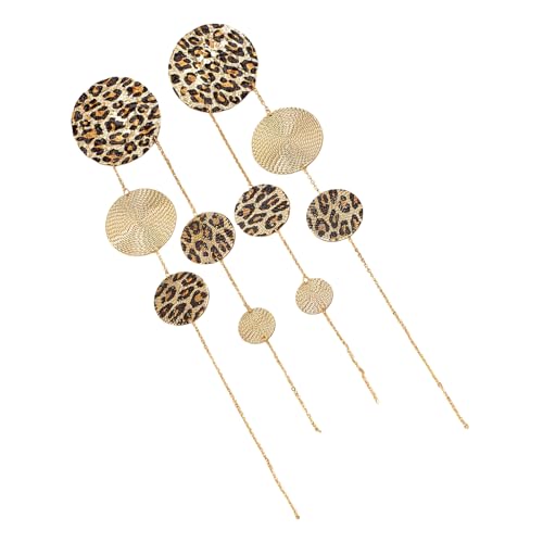 Modische Quasten-Ohrringe mit Leopardenmuster für Damen und Mädchen, Statement-Schmuck, Geschenk, mit allergieresistenter Legierung, Quasten-Ohrringe, Einheitsgröße, Wie beschrieben, Wie beschrieben von Gramigg