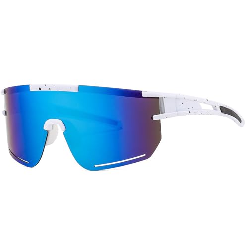 Modische Sonnenbrille, stilvolle Brille, winddicht, für Damen und Herren, Radfahren, UV-Schutz, Unisex, Sport, Reisefreundlich, g Modische Sonnenbrille, stilvolle Brille, winddicht, für Damen und Herren, Radfahren, UV-Schutz, Unisex, Sport, Reisefreundlich, g von Gramigg
