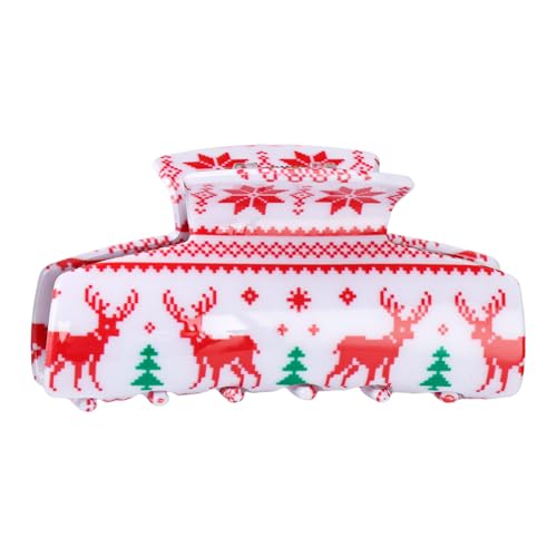 Rentier-Haarspange, groß, modisch, festlich, Verzierung, Weihnachtsschmuck, Haarstyling-Werkzeug, Ornamente von Gramigg