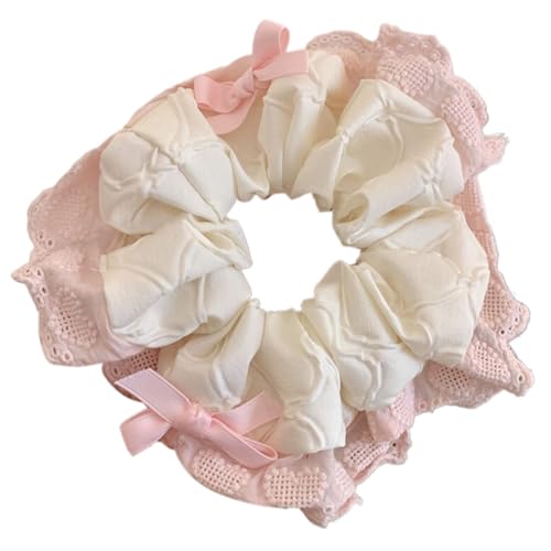 Spitzen-Haargummis für Damen, Hochsteckfrisuren, elastische Haarringe, ästhetischer Haargummi, Pferdeschwanzhalter, Spitzen-Haargummis von Gramigg