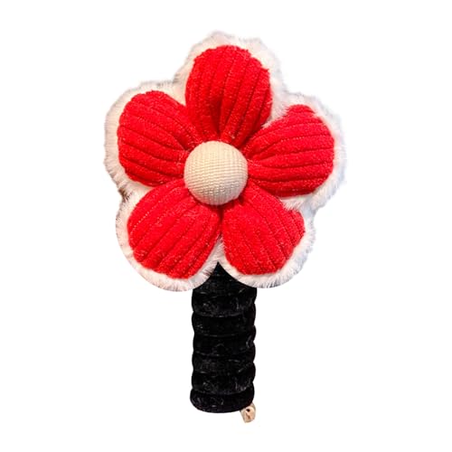 Telefonschnur-Spiralen-Haarband, Blumen-Haargummis für kleine Mädchen, süßer Pferdeschwanz-Halter, elastisches Haarstyling-Zubehör von Gramigg