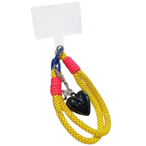 Trendy Heart Anhänger Schlüsselbund Charme Geflochtenes Seil Telefonkette Unisex Handgefertigtes Schlüsselringbeutel Ornament Für Modeliebhaber Trendy Heart Anhänger Schlüsselbund Charme Geflochtenes Seil Telefonkette Unisex Handgefertigtes Schlüsselringbeutel Ornament Für Modeliebhaber von Gramigg