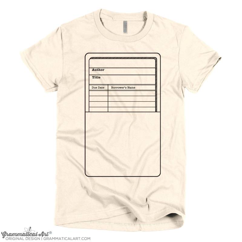 Bibliothekar Shirts, Bücherliebhaber Geschenk, Bibliothekskarte Katalog Shirt, Bekleidung, Nerdy Buchliebhaber Geschenke, Geschenke Für Nerds Bibliothekar Shirts, Bücherliebhaber Geschenk, Bibliothekskarte Katalog Shirt, Bekleidung, Nerdy Buchliebhaber Geschenke, Geschenke Für Nerds von GrammaticalArt
