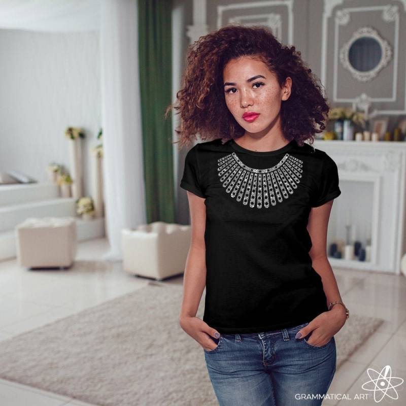 Dissens Kragen Shirt, Rbg Ruth Bader Ginsburg Kragen, Tshirt von GrammaticalArt