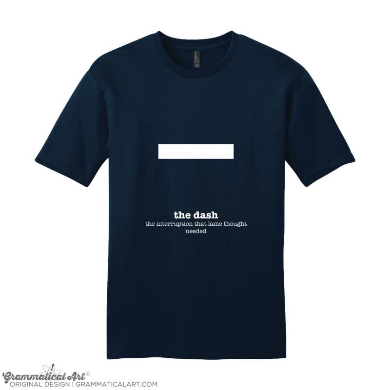 Englisch Lehrer Geschenk, Shirts, Grammatik Polizei, Redakteur Em Dash Interpunktion von GrammaticalArt