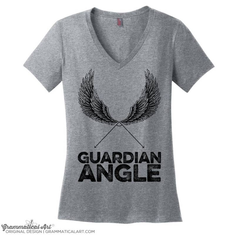 Mathe Lehrer Geschenk Shirt T Englisch Damen T-Shirts Für Plus Size V Necks von GrammaticalArt