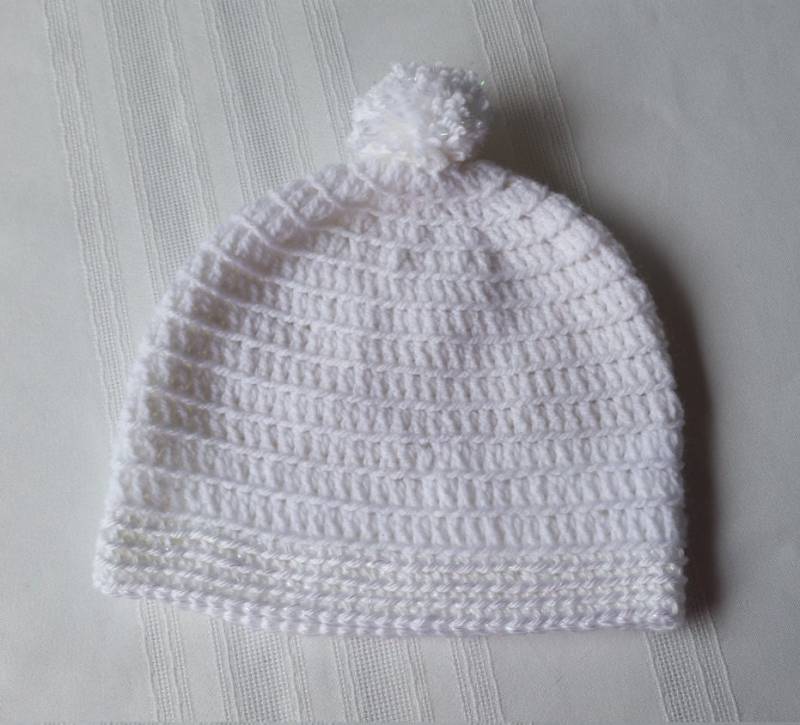 Babymütze Gehäkelt, Bommelmütze, Häkelmütze, Babymütze, Häkelmütze von GrammysCustomCrochet