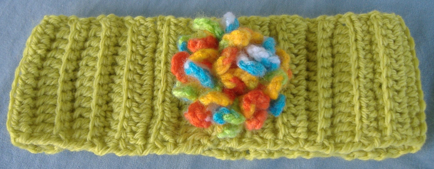 Gehäkeltes Stirnband Mit Blume, Stirnband, Gehäkelter Turban, Blume Gehäkeltes Stirnband Mit Blume, Stirnband, Gehäkelter Turban, Blume von GrammysCustomCrochet