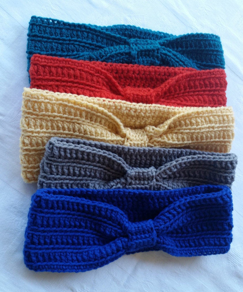 Gehäkeltes Turban Stirnband, Stirnband Gehäkeltes Turban Stirnband, Stirnband von GrammysCustomCrochet