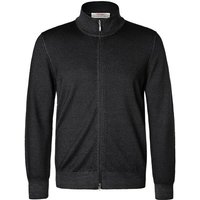 Gran Sasso Herren Cardigan grau unifarben von Gran Sasso