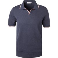 Gran Sasso Herren Polo-Shirt blau von Gran Sasso