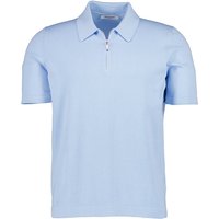 Gran Sasso Herren Polo-Shirt blau von Gran Sasso