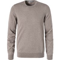Gran Sasso Herren Pullover beige Merinowolle unifarben von Gran Sasso