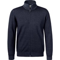 Gran Sasso Herren Cardigan blau unifarben von Gran Sasso