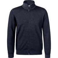 Gran Sasso Herren Cardigan blau unifarben von Gran Sasso