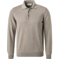 Gran Sasso Herren Pullover braun Schurwolle unifarben von Gran Sasso